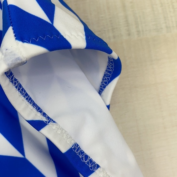 EMMA PAKE Antonia lace-up printed swimsuit NWT S - Picture 8 of 13